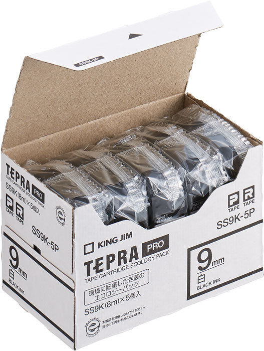 TEPRA PRO Tape Cartridge Eco Friendly Packaging