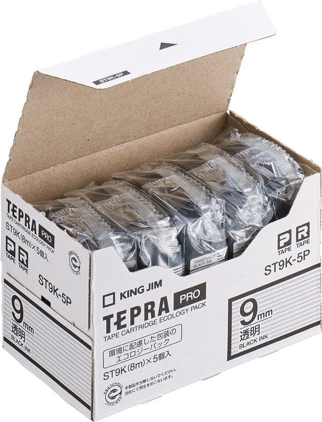 TEPRA PRO Tape Cartridge Eco Friendly Packaging
