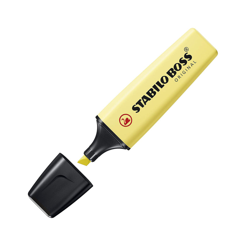 Stabilo | Boss Highlighter Pen | Pastel Milky Yellow | 1 Piece