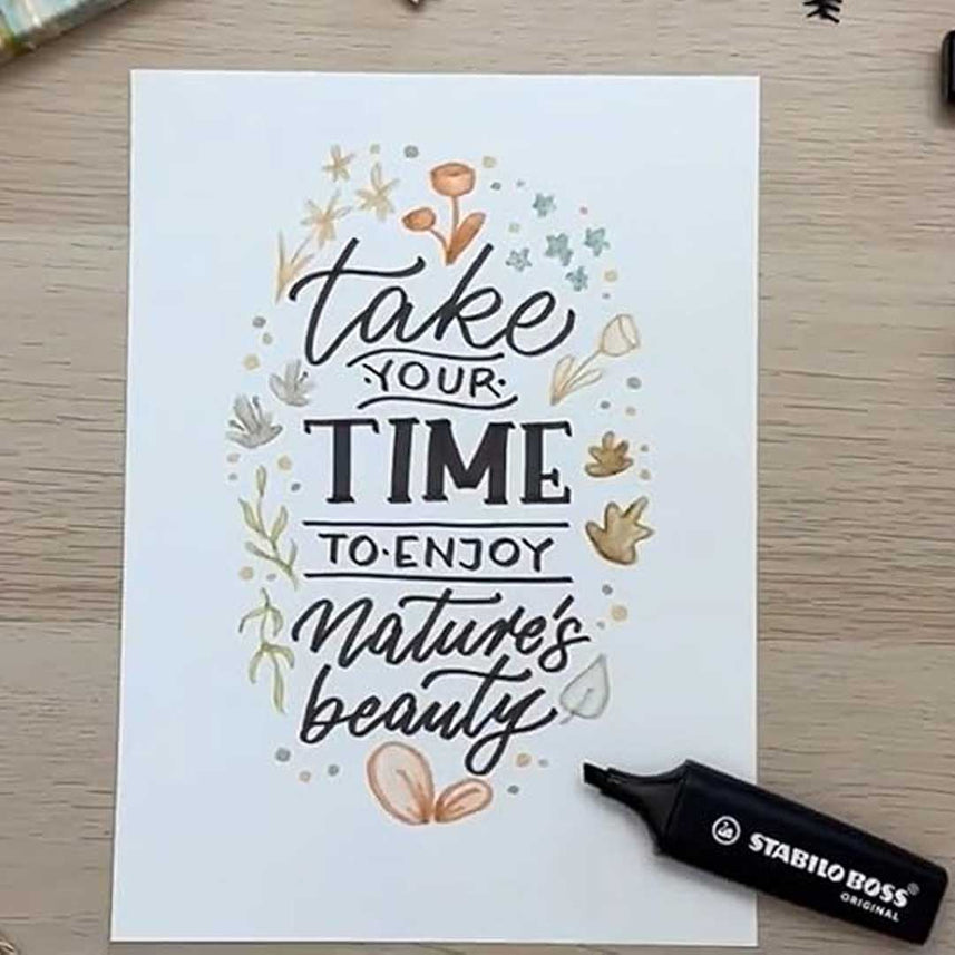 STABILO BOSS Nature Highlighter Pen – Pack of 30