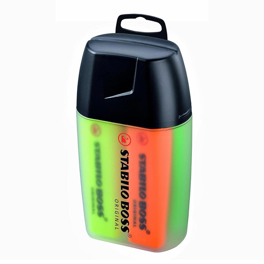 Stabilo | Boss Original | Highlighter | Assorted Colours | Pack of 4