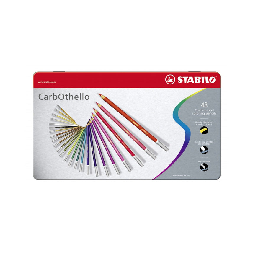 STABILO CarbOthello Pastel Pencil Set — 48 Colours