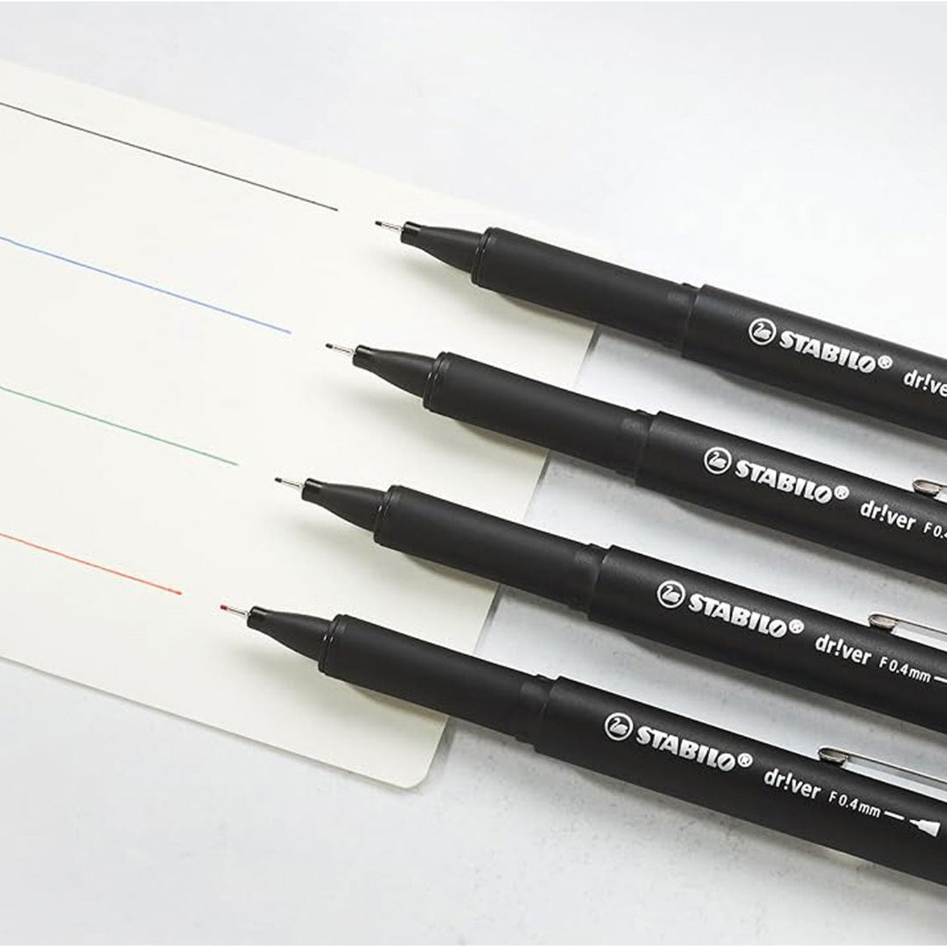 Stabilo | dr!ver Series | Premium Fineliner | 0.4mm | Fine | Green