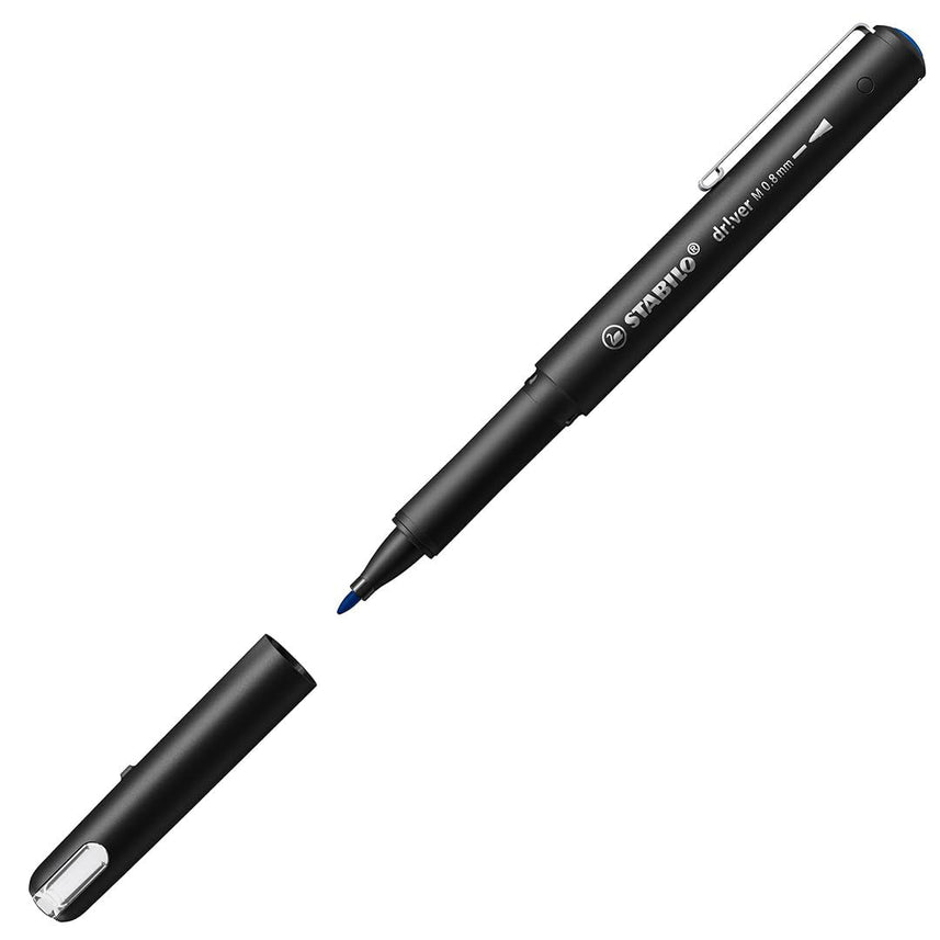 Stabilo | dr!ver Series | Premium Fineliner | 0.8mm | Medium | Blue