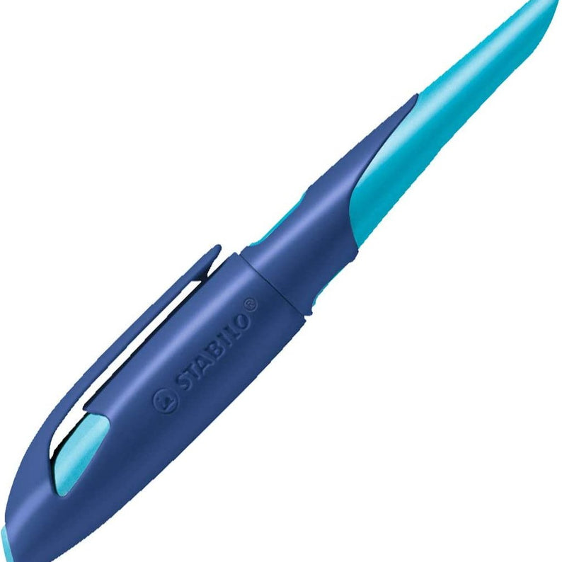 Stabilo | Easy Birdy | Fountain Pen | Right Handed | Blue-Azure | A nib - penpencilink