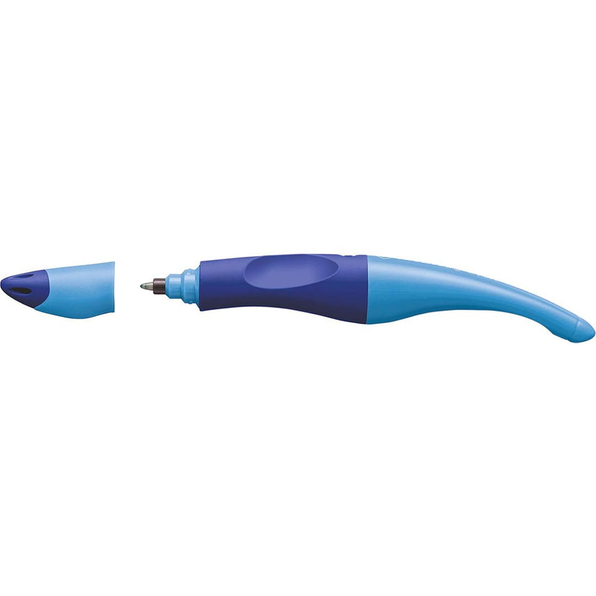 Stabilo | Easy Original | Pastel | Roller Ball Pen | Right Handed | Light & Dark Blue | Pack of 1