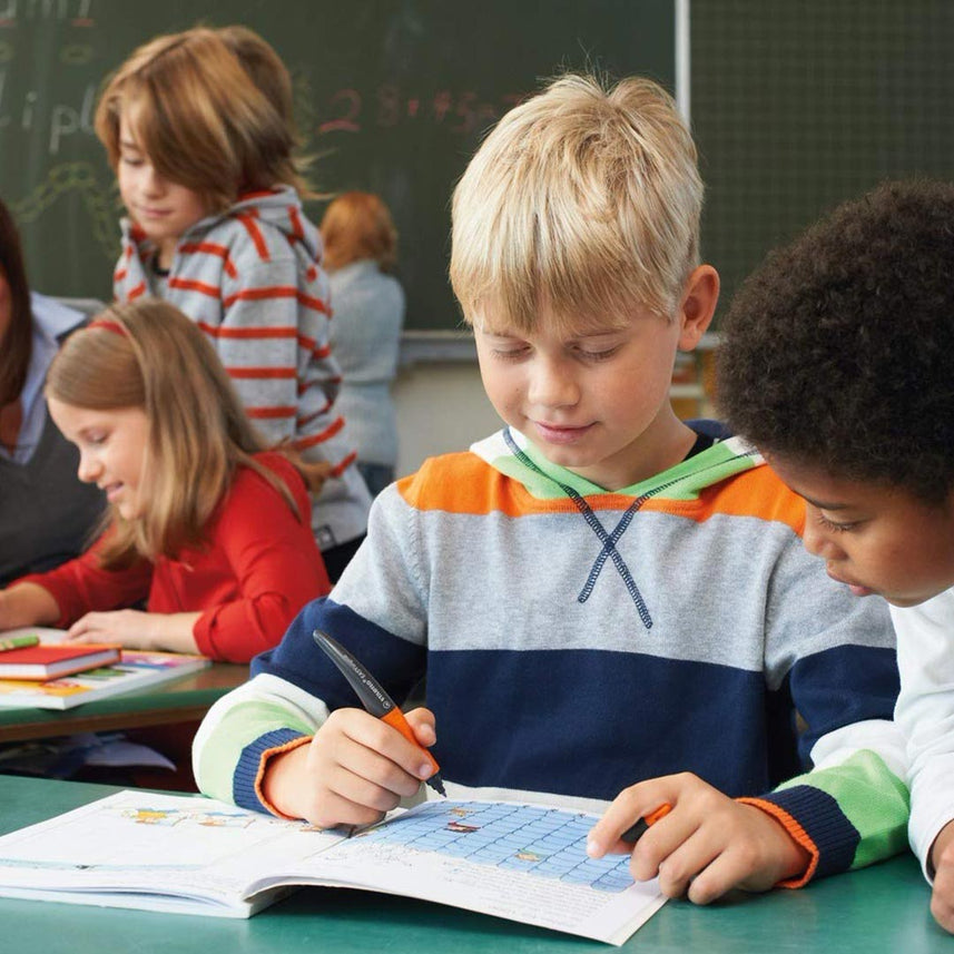 Stabilo | Easy Original | Pastel | Roller Ball Pen | Right Handed | Light & Dark Blue | Pack of 1