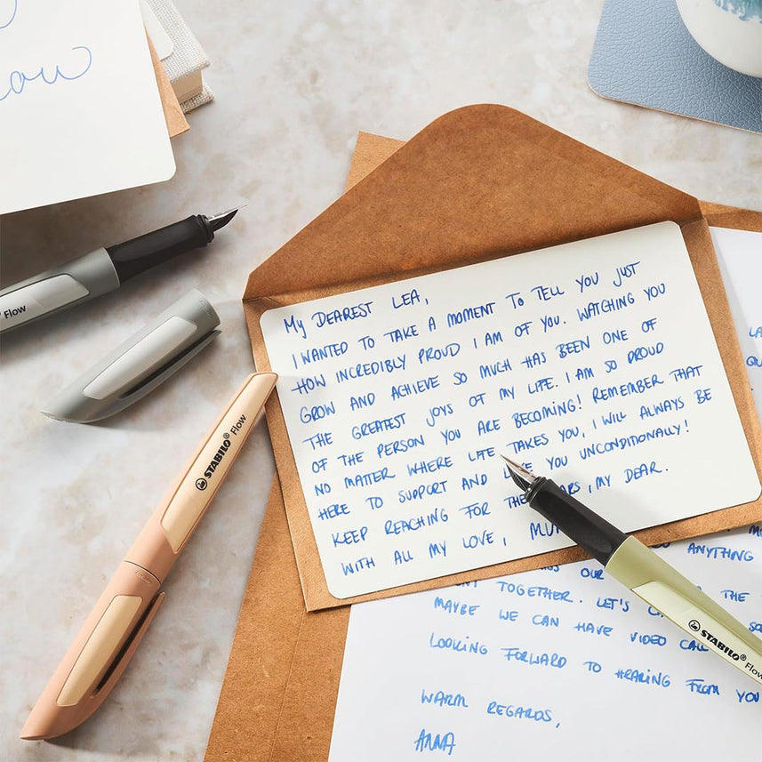 Stabilo | Fountain Pen | Flow Monochrome | Medium Nib | Light Brown