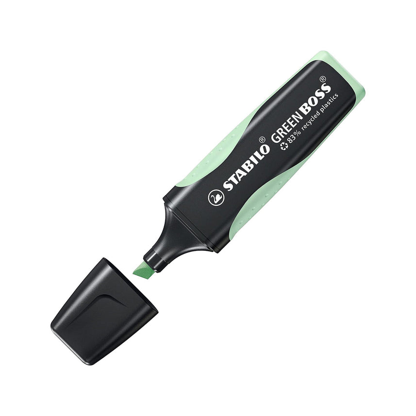 Stabilo | Green Boss Highlighter Pen | Pastel Hint of Mint | 1 Piece