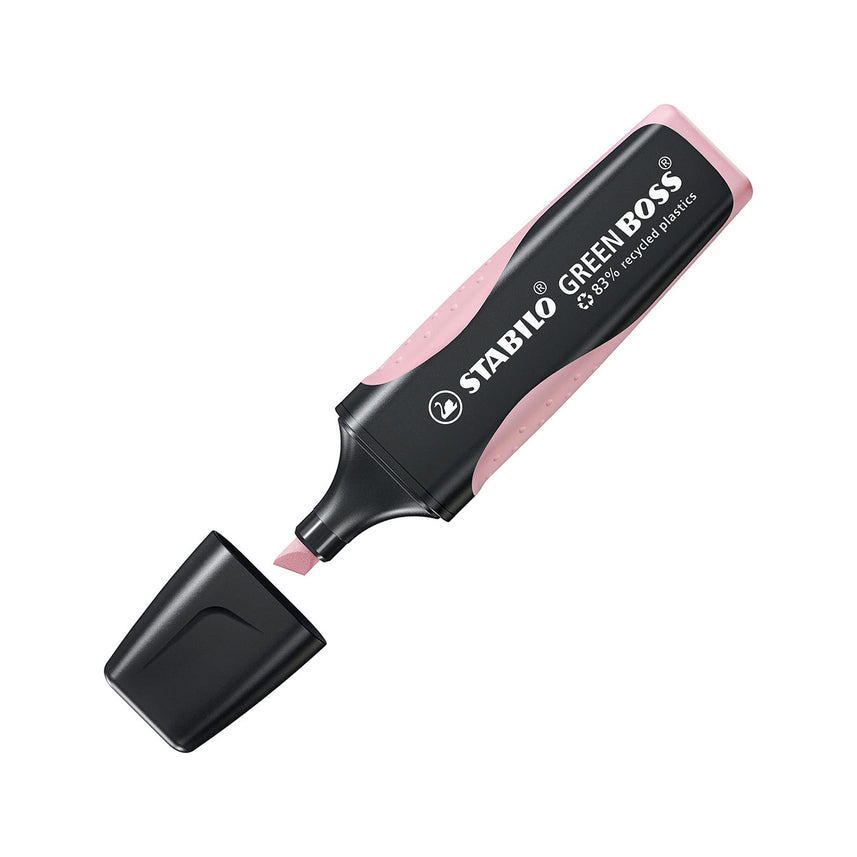 Stabilo | Green Boss Highlighter Pen | Pastel Pink Blush | 1 Piece