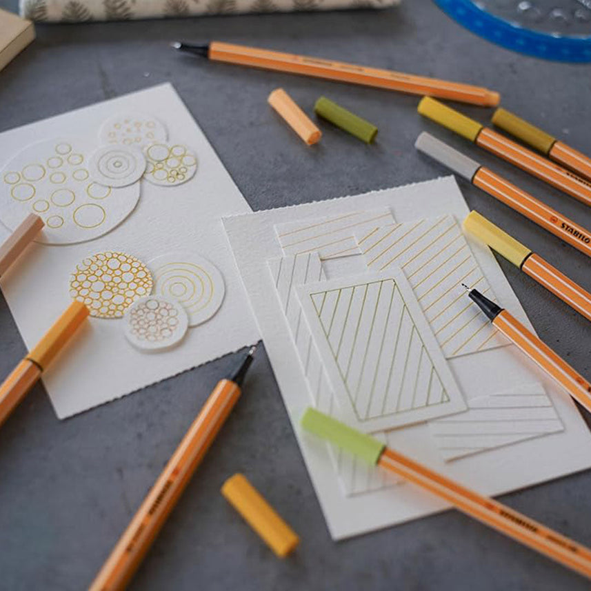 Stabilo | Point 88 | Fineliner | Blue | Pack Of 10