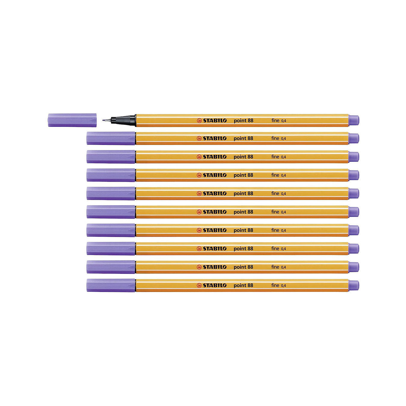 Stabilo | Point 88 | Fineliner | Light Lilac | Pack Of 10