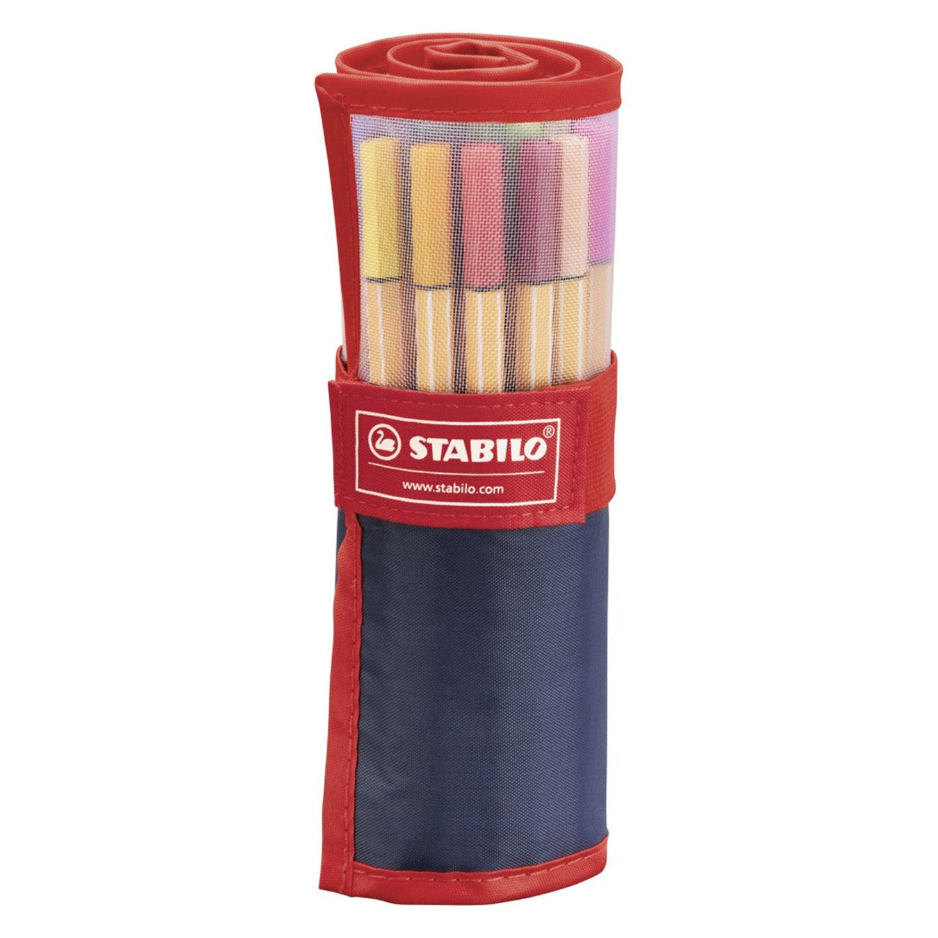 STABILO Point 88 Fineliner Rollerset of 25 Colors