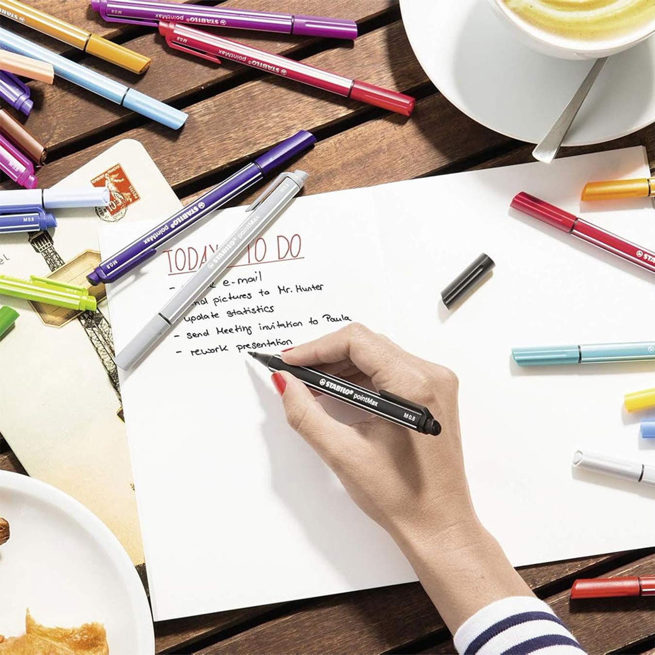 Stabilo | Pointmax | Nylon Tip | Black | Pack Of 1