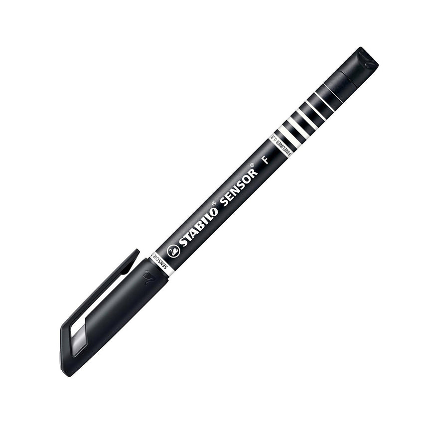 Stabilo | Sensor Pen | Fine Tip | Black | Pack Of 1