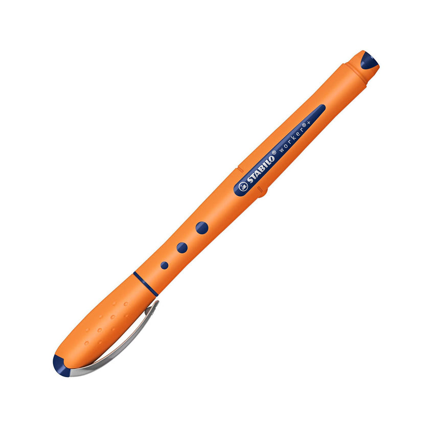 Stabilo | Worker+ | Roller Ball Pen | 0.5 mm | Blue