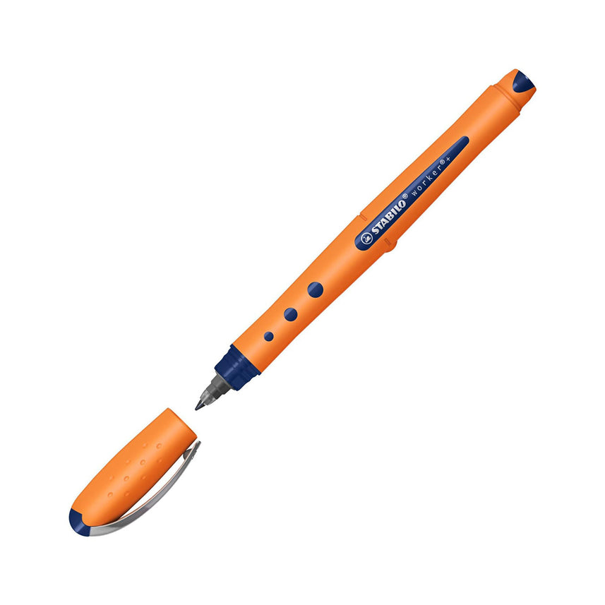 Stabilo | Worker+ | Roller Ball Pen | 0.5 mm | Blue