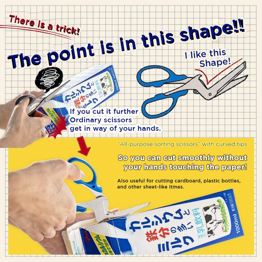 Sun Star All Purpose Sorting Scissors - SCOOBOO - S3716317 - Scissor