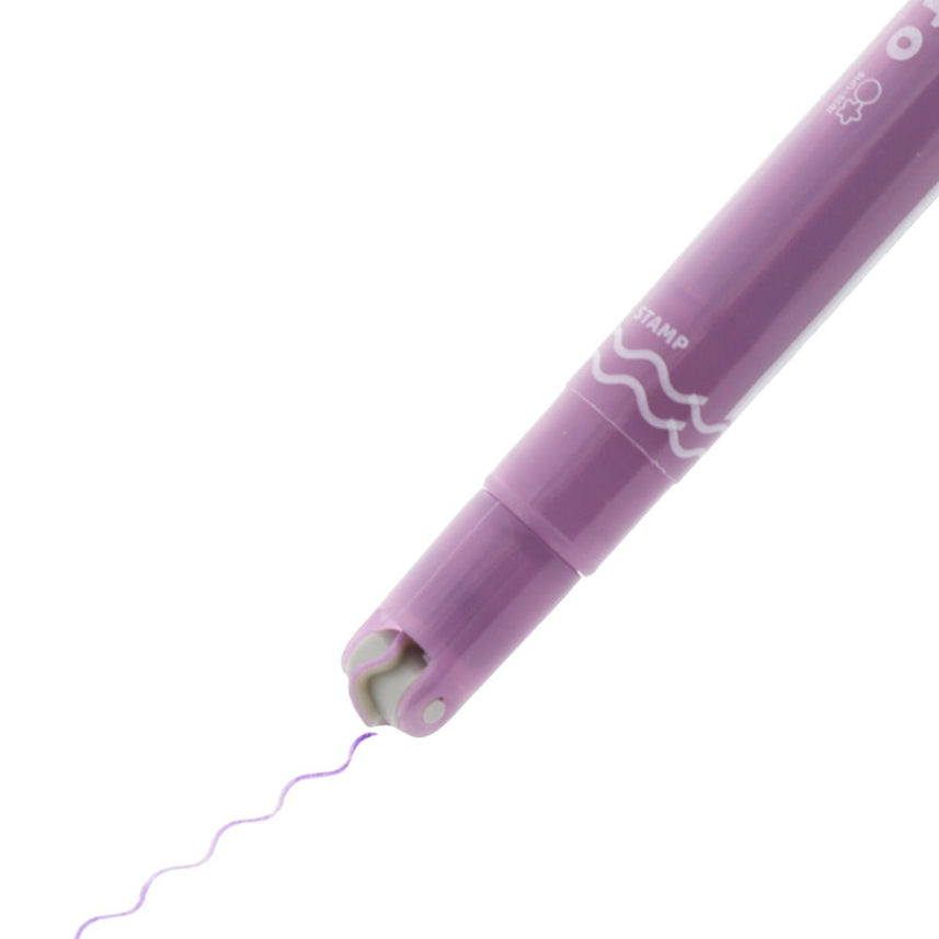 Sun Star Cororo Wave Roller Stamp Pen - SCOOBOO - Decoration tape