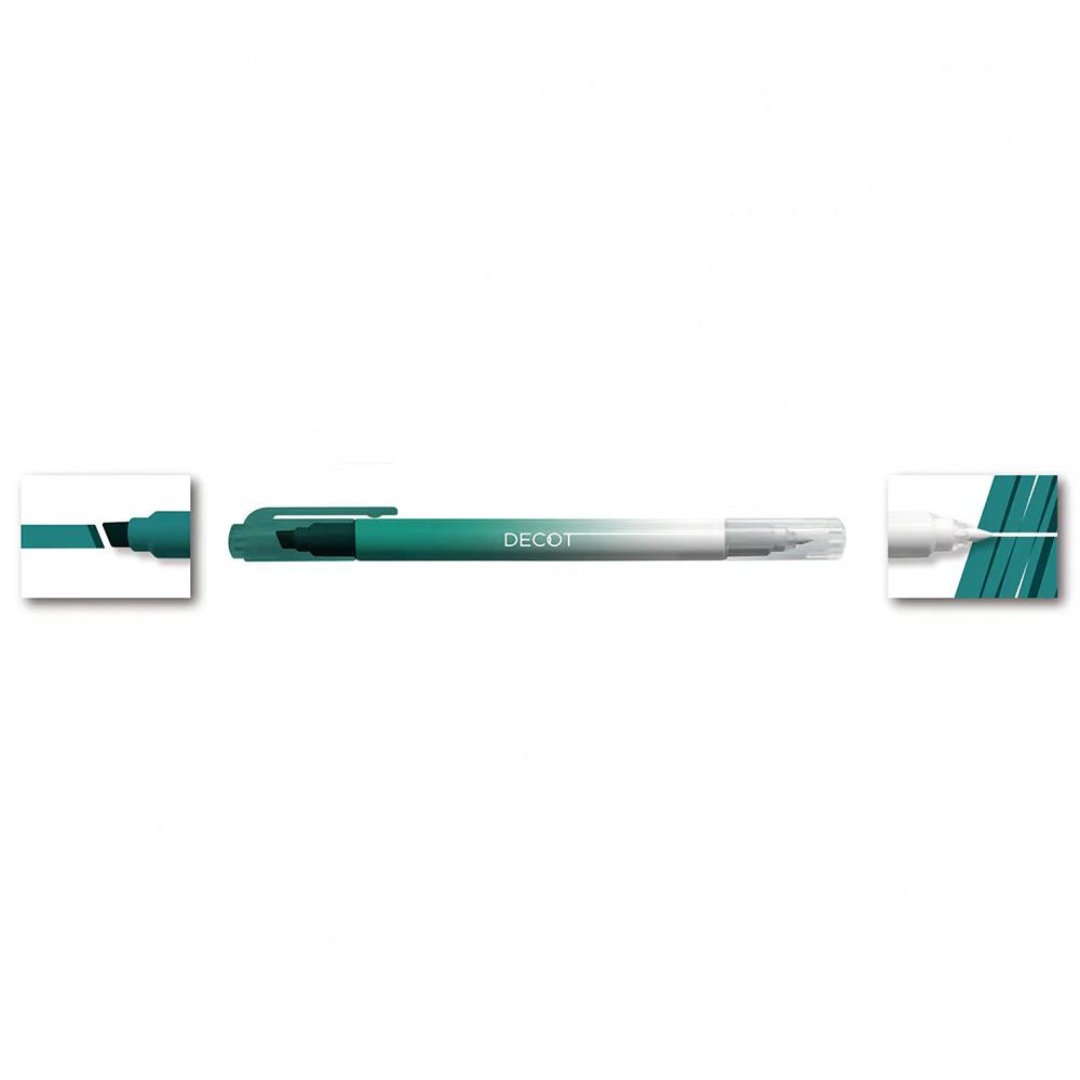 Sun Star Decot Double - ended Marker Color - changing Eraser Highlighter Pen - SCOOBOO - S4543360 - Highlighter