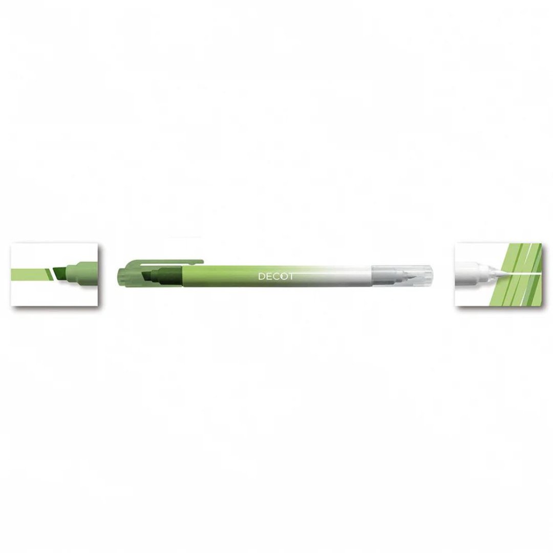 Sun Star Decot Double - ended Marker Color - changing Eraser Highlighter Pen - SCOOBOO - S4543378 - Highlighter