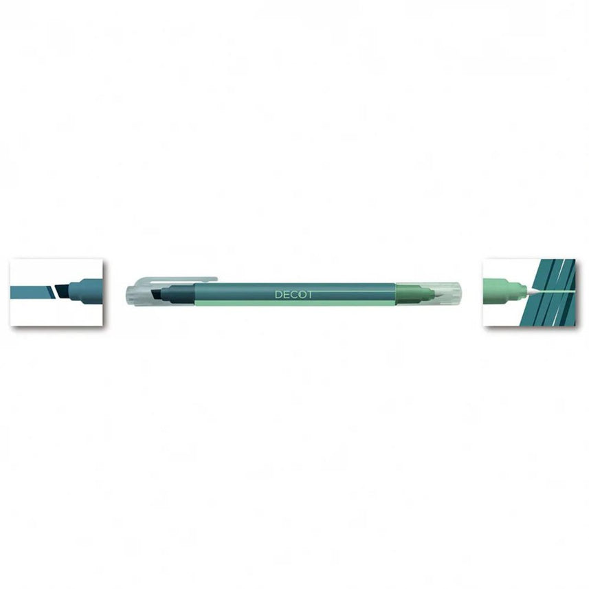 Sun Star Decot double - ended marker color - changing pen highlighter pen - SCOOBOO - S4543424 - Highlighter