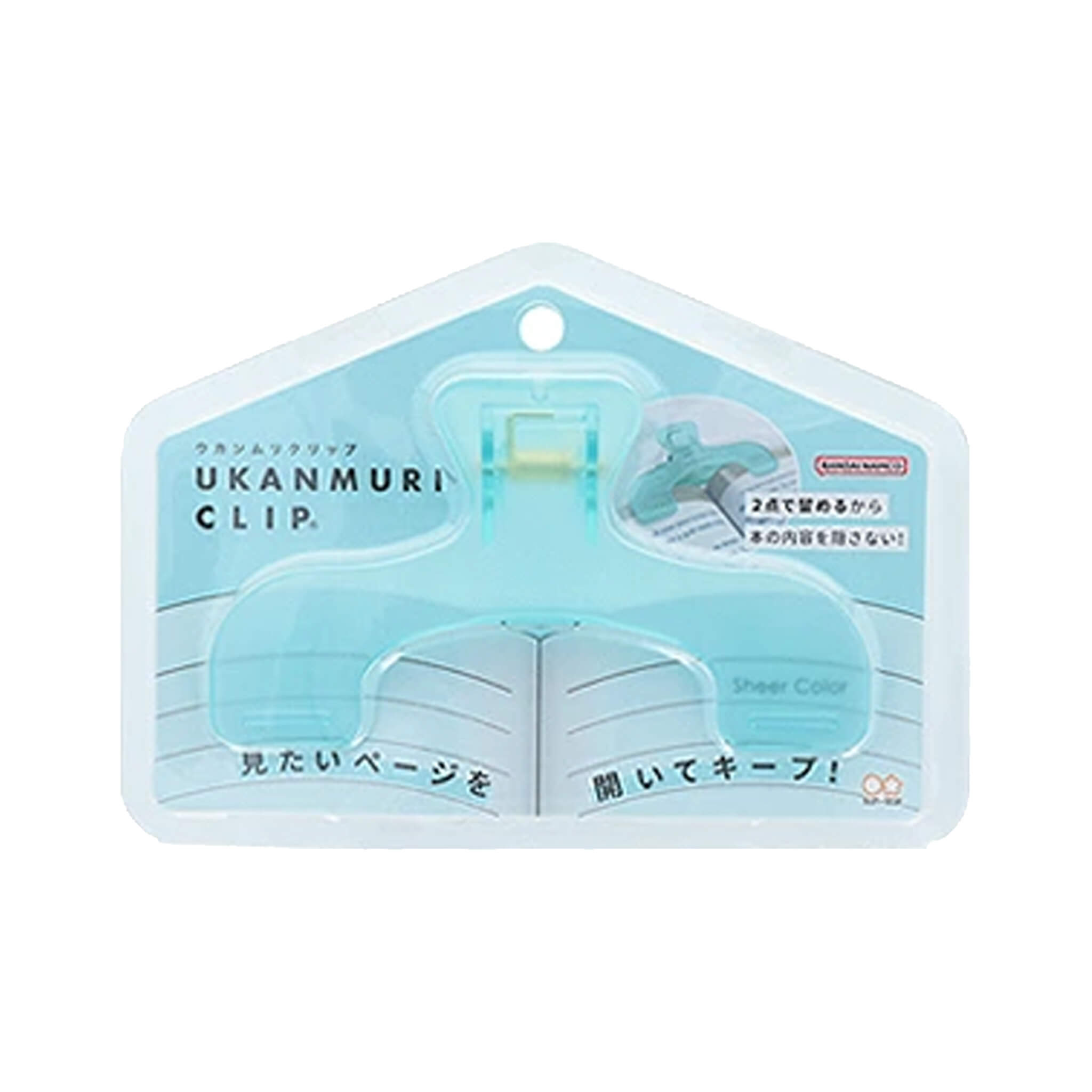 Sun-Star Ukanmuri U-shaped Clip Clear Color