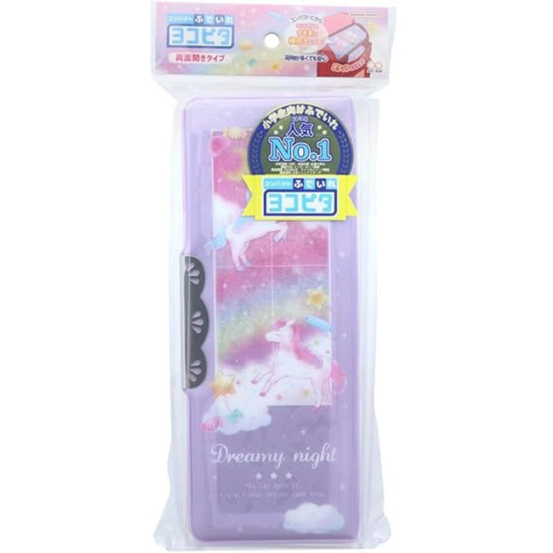 Sun Star Yokopita Hologram, Dreamy Unicorn Compact Pencil Case - INDOFUTURE - S1314165 - Pencil Cases & Pouches