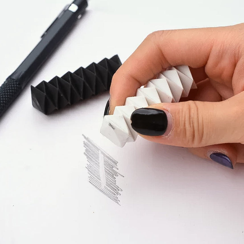 Sun Star Zig-Zag Eraser - SCOOBOO - S4216741 - Eraser & Correction