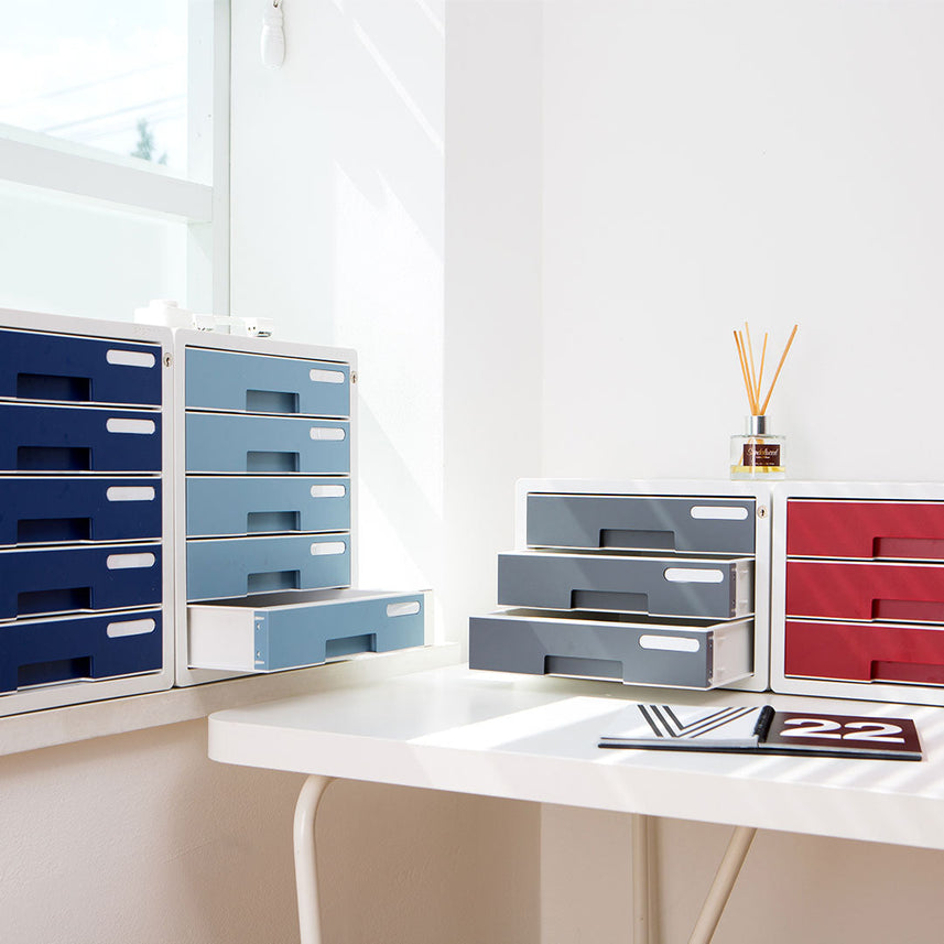 Sysmax | Lockable File Cabinet | 5 Drawers | Mint | Deluxe Color | For Office School  & Hospital