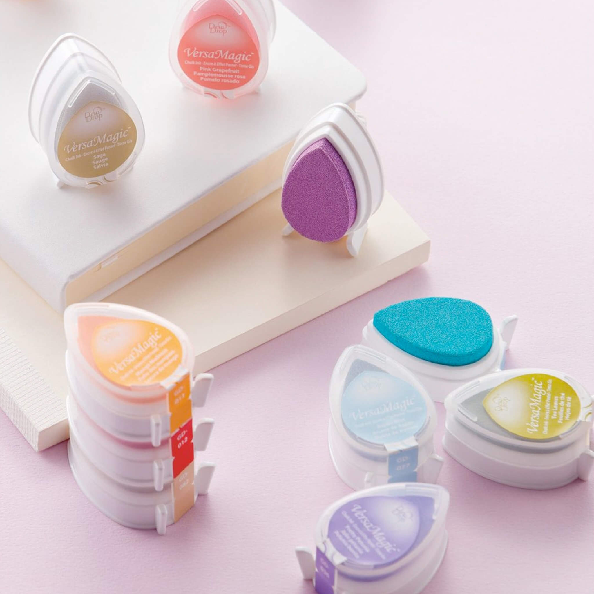 Tsukineko | Stamp Ink Pad | VersaMagic Dewdrop | 4-Color Set