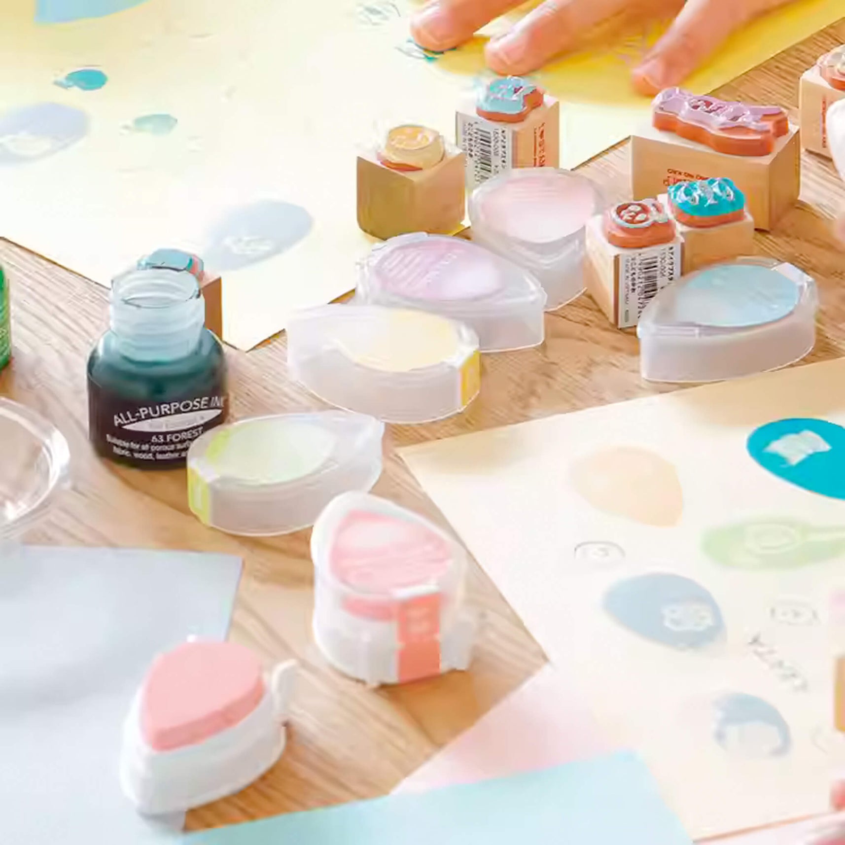 Tsukineko | Stamp Ink Pad | VersaMagic Dewdrop | 4-Color Set