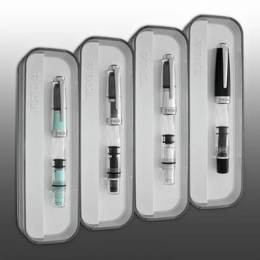 Twsbi | Diamond Mini | Black Extra | Fountain Pen - penpencilink