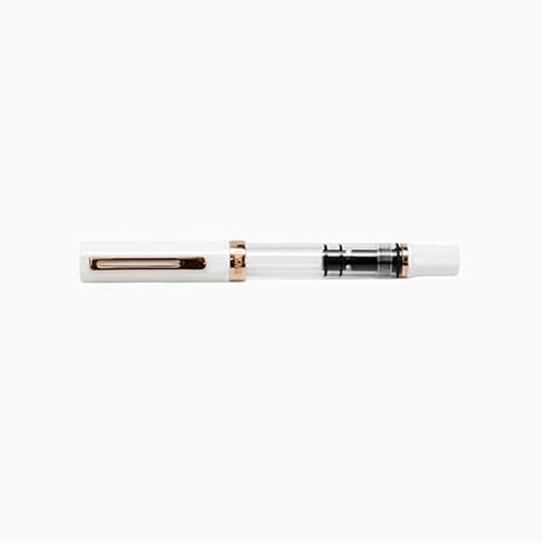 Twsbi | Diamond Mini | White Rose Gold | Fountain Pen - penpencilink