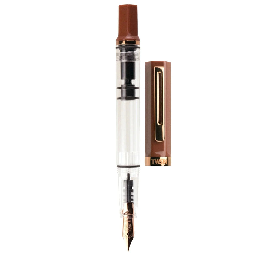 Twsbi Eco Espresso Bronze Fountain Pen - penpencilink