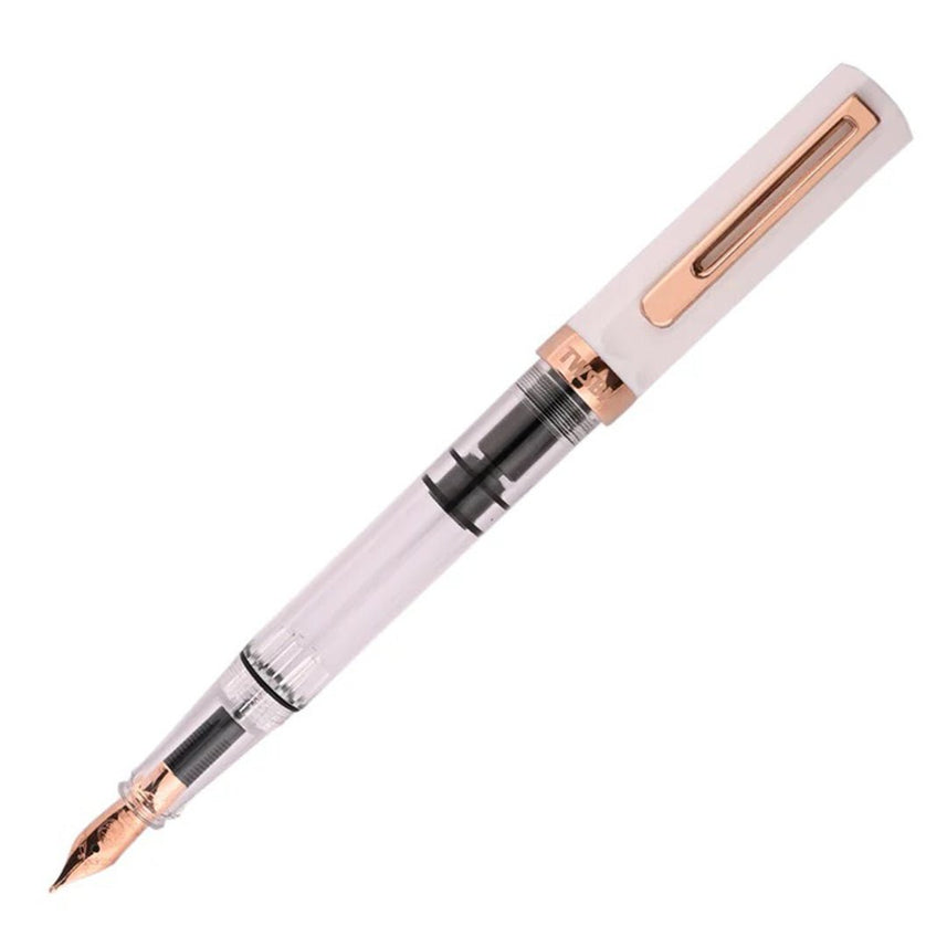 Twsbi | Fountain Pen | Eco | White Rose Gold - penpencilink