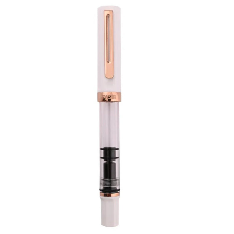 Twsbi | Fountain Pen | Eco | White Rose Gold - penpencilink
