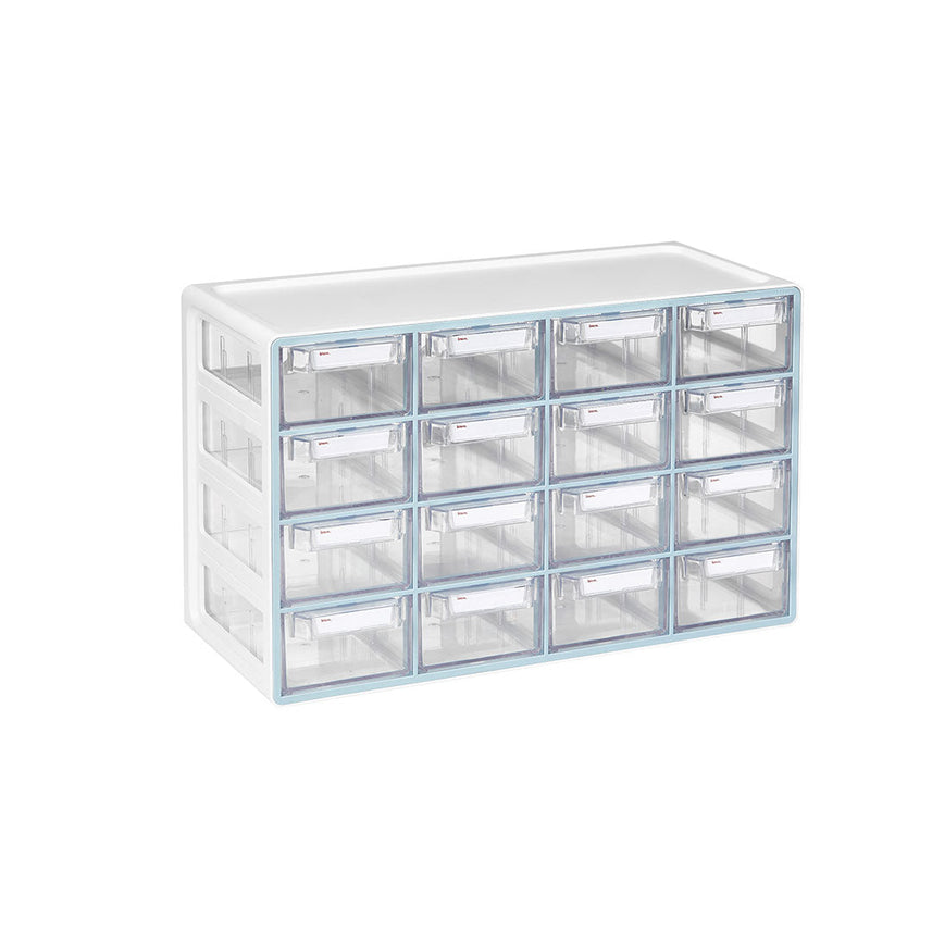 Sysmax Up System Multi Utility Storage Box 16 Drawers - Mint