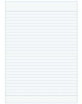 Tsubame Note | Notebook | Line Ruled | Semi B5 | 8mm