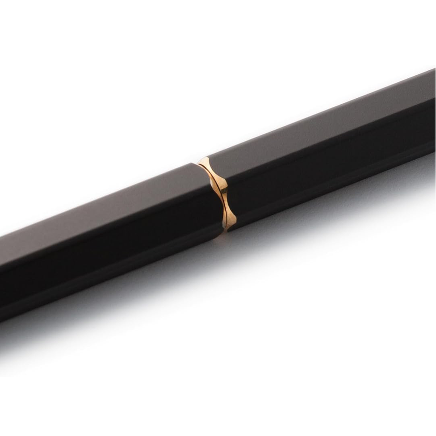 Ystudio Ballpoint Pen | Classic Revolve Portable Brass Black