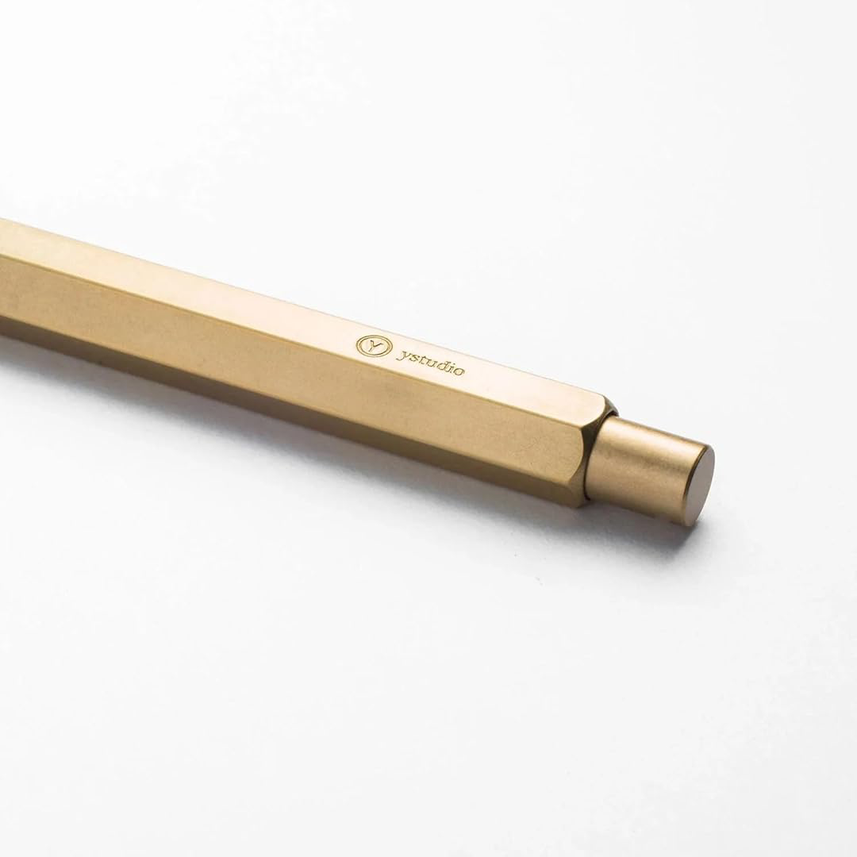 Ystudio | Classic Revolve | Sketching Pencil  | 2.0 mm | Brass
