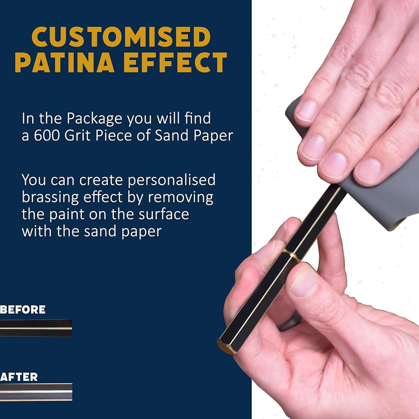 Ystudio Classic Revolve Fountain Pen - Blue Hexogon | Medium Nib