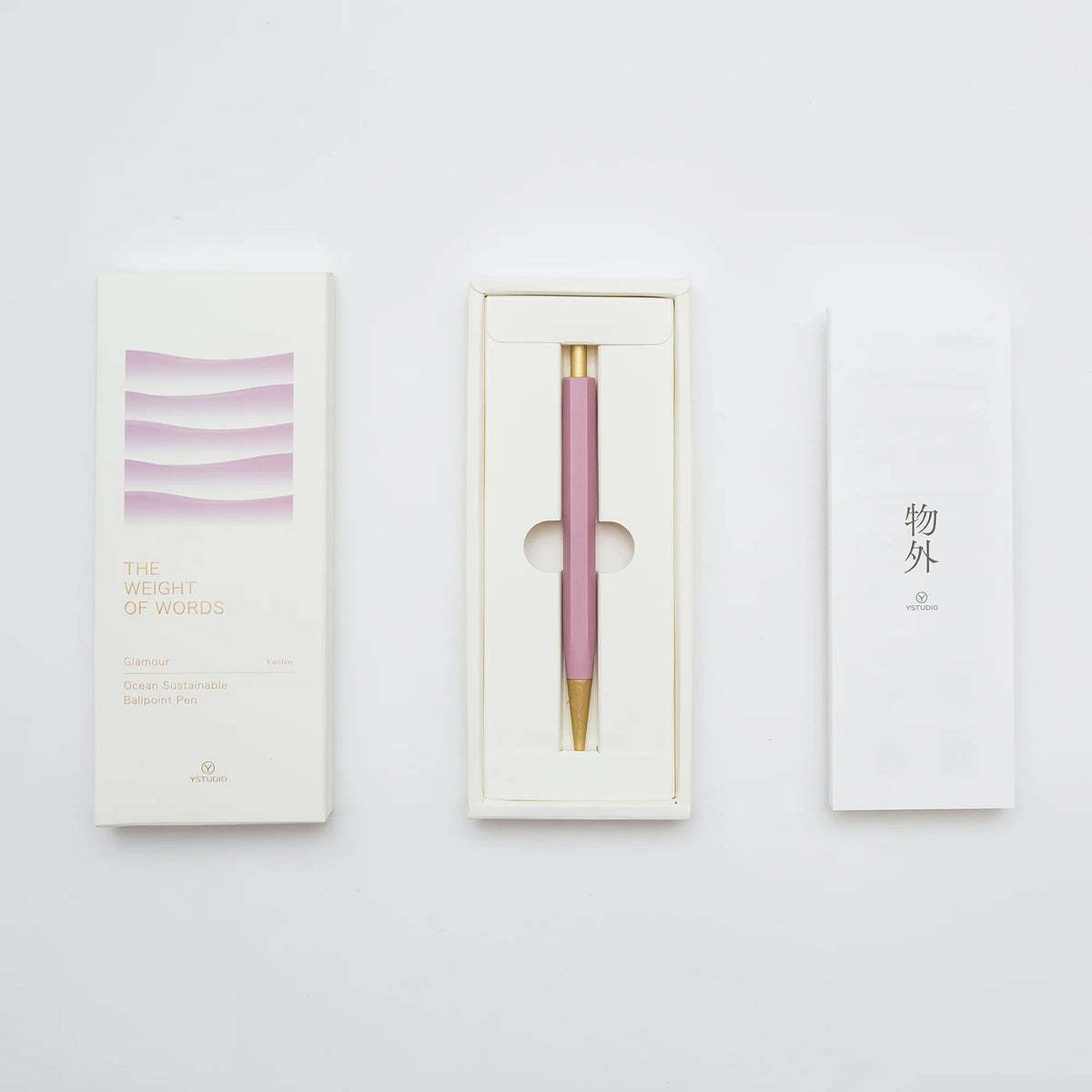 Ystudio | Ballpoint Pen | Glamour Evolve | Ocean Sustainable | Evening Purple