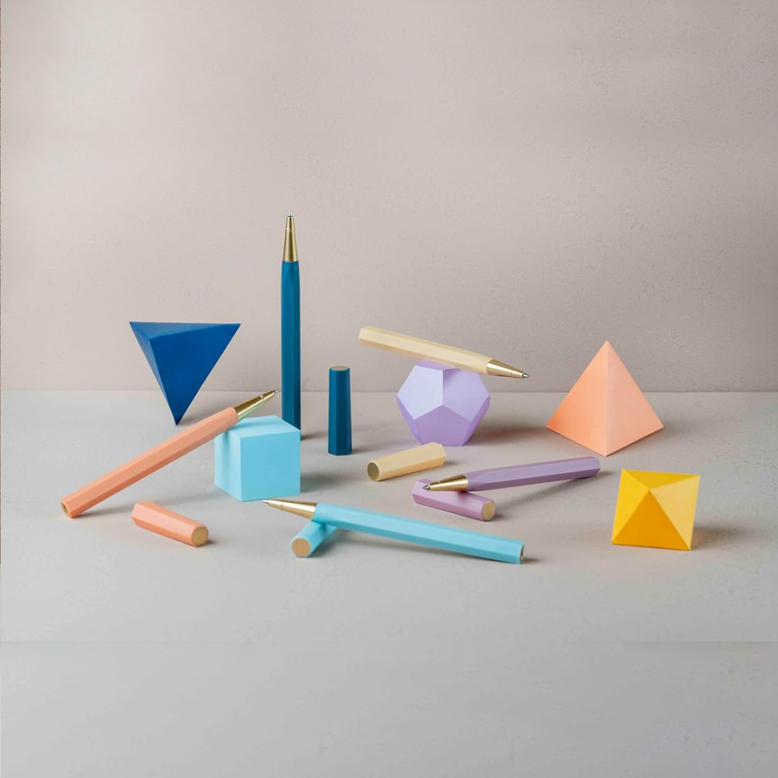 Ystudio Glamour Evolve Sustainable Rollerball Pen – Sea Indigo