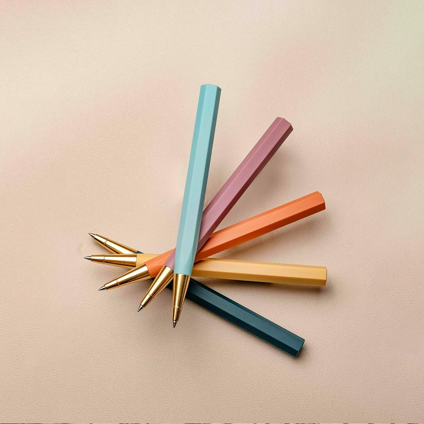 Ystudio | Glamour Evolve | Sustainable |  Rollerball Pen | Sky Blue