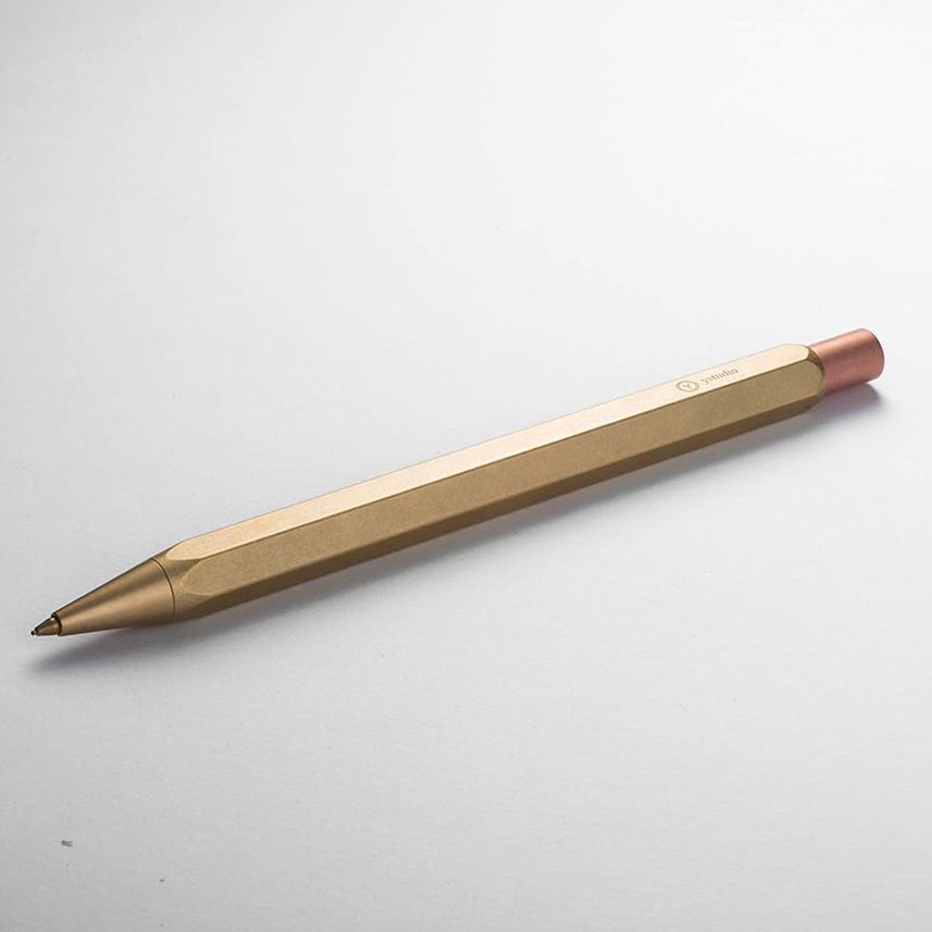 Ystudio | Mechanical Pencil | 0.7mm | Classic Revolve | Brass