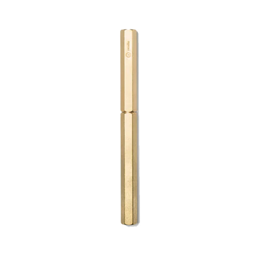 Ystudio | Classic Revolve | Rollerball Pen | Brass | Gold