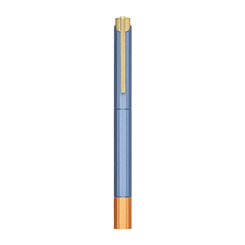 Ystudio Glamour Evolve - Bihex Rollerball Pen | Blue Gin