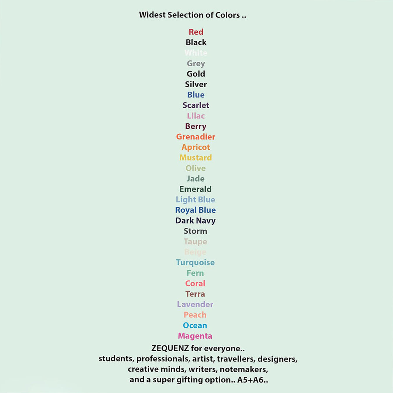 Zequenz A5 & A6- Lilac Notebook Set Dotted Acid Free Paper 200 Pages Each 80GSM 360 Degree Flexibility 100% Handmade Fountain Pen Friendly Color Series Pack of 2 Notebooks