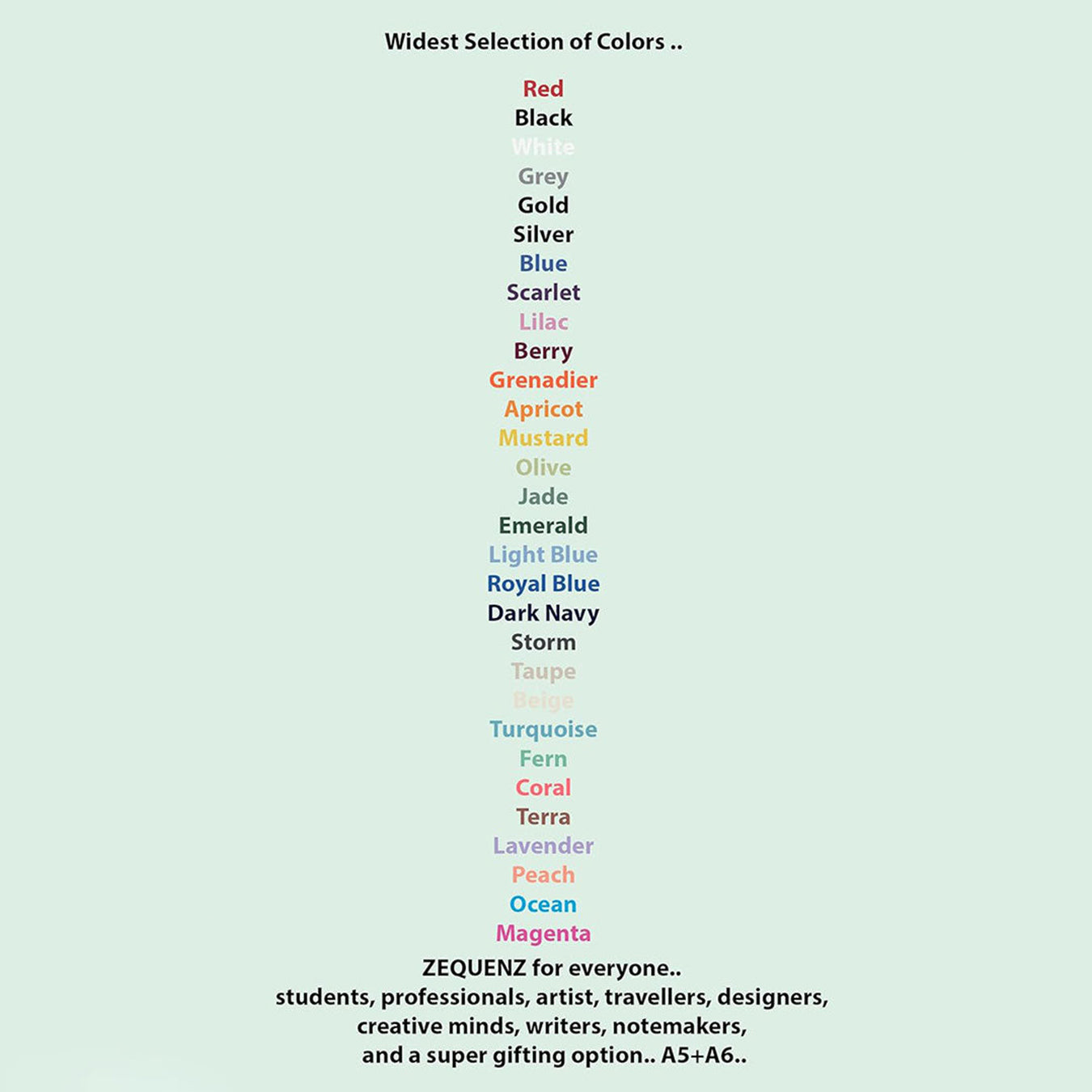 Zequenz A5 & A6- Lilac Notebook Set Blank Acid Free Paper 200 Pages Each 80GSM 360 Degree Flexibility 100% Handmade Fountain Pen Friendly Color Series Pack of 2 Notebooks